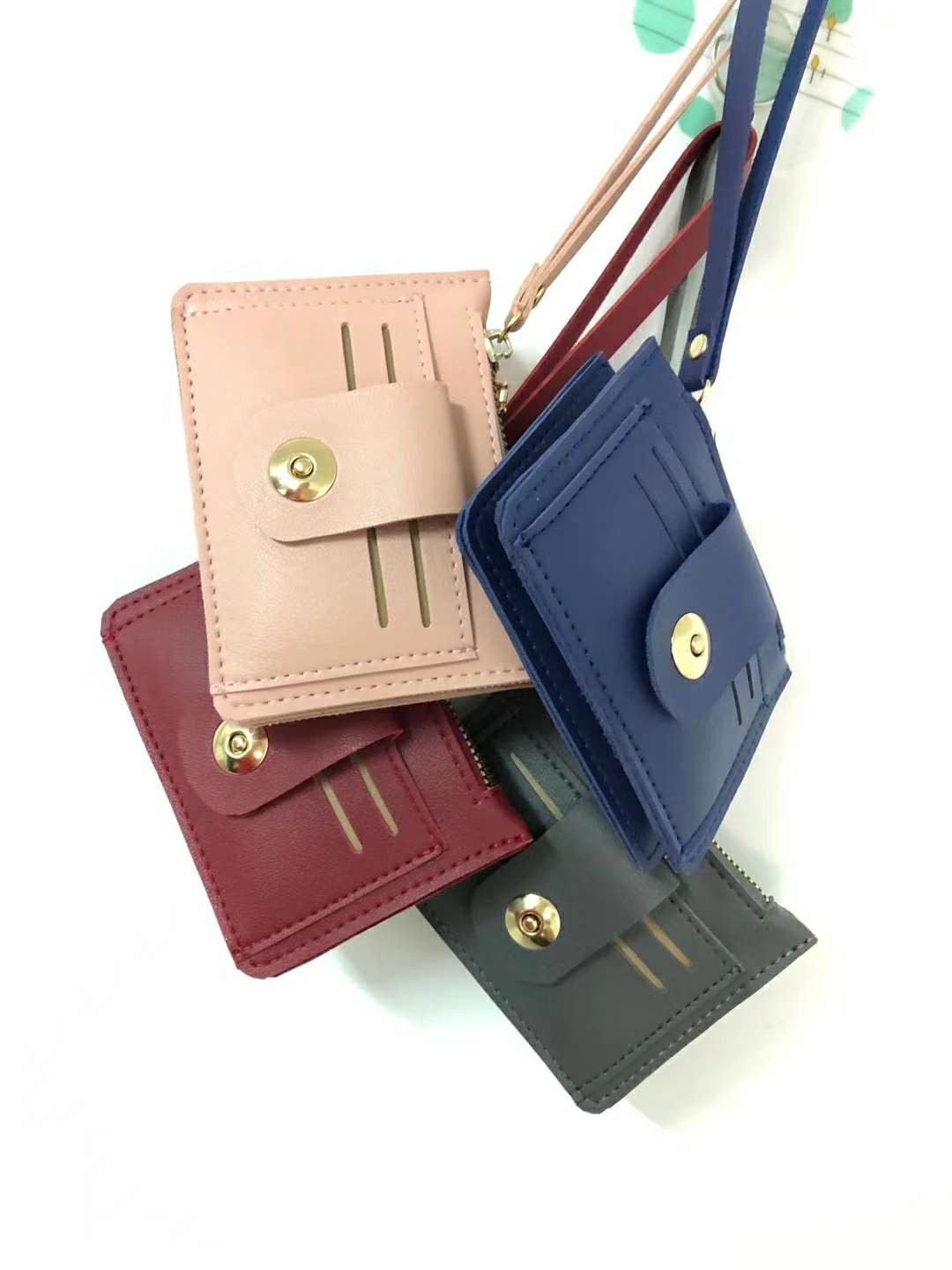 2020钱包零钱包卡包白底实物图