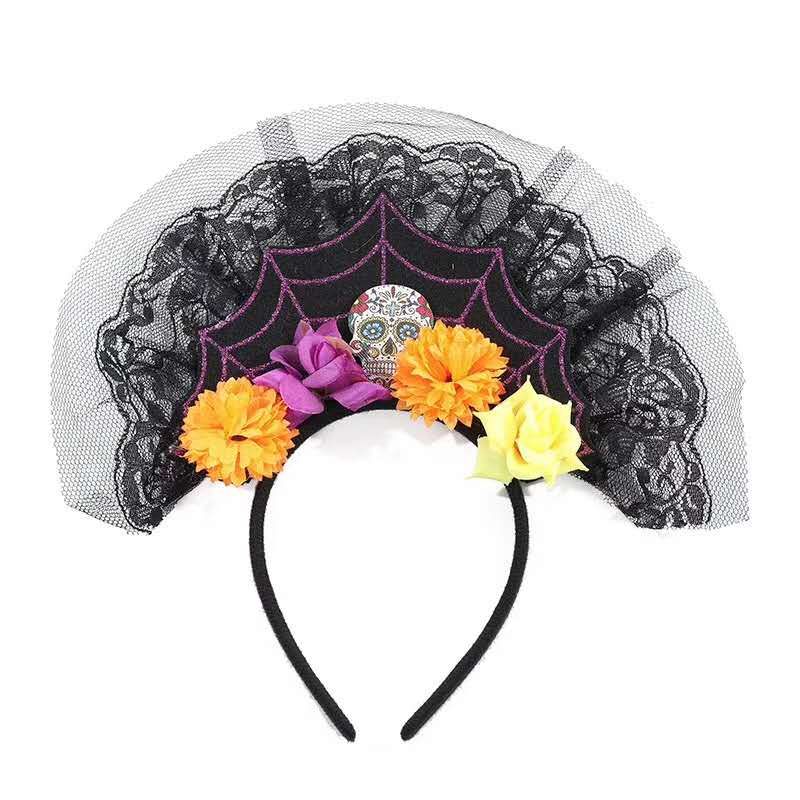 热销万岁节蕾丝发箍产品图