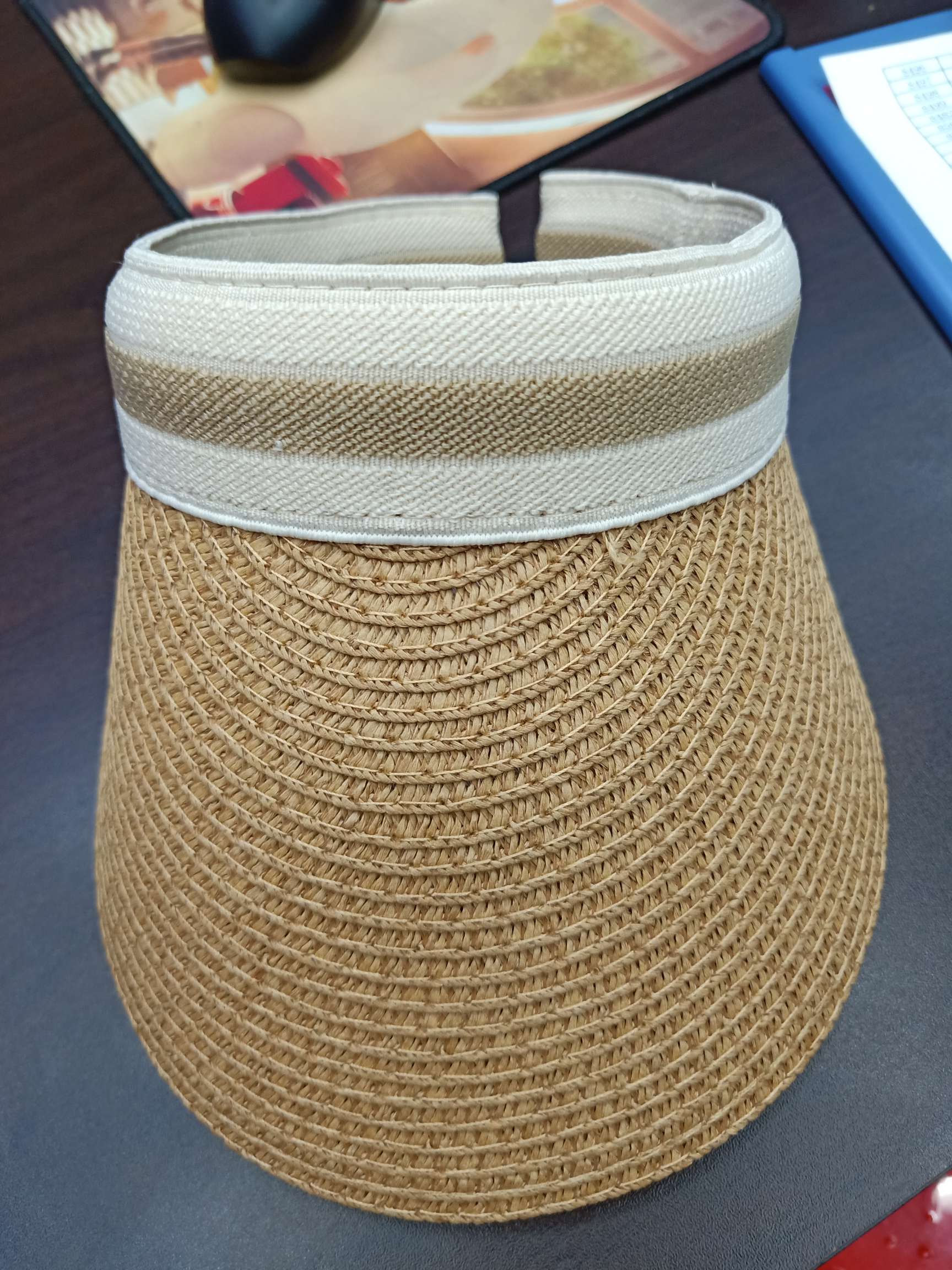 Hand-Woven Empty Straw Hat