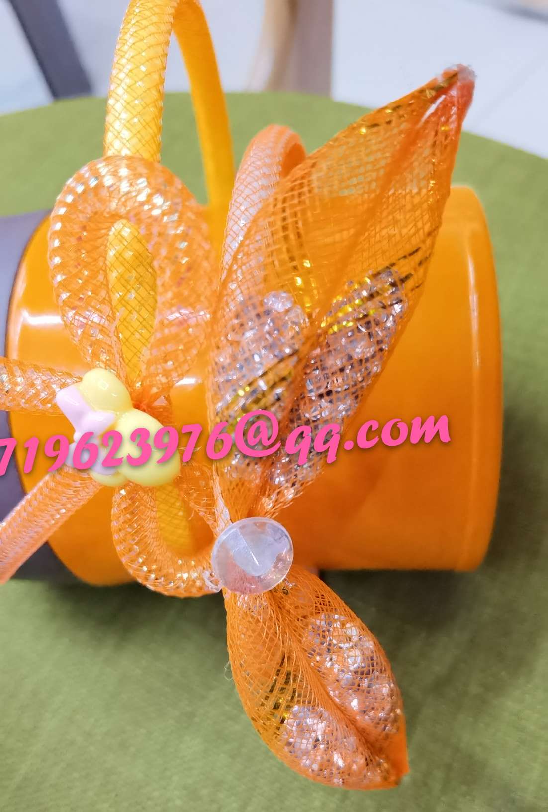 Elastic yarn net manufacturers direct headband accessories raw materials