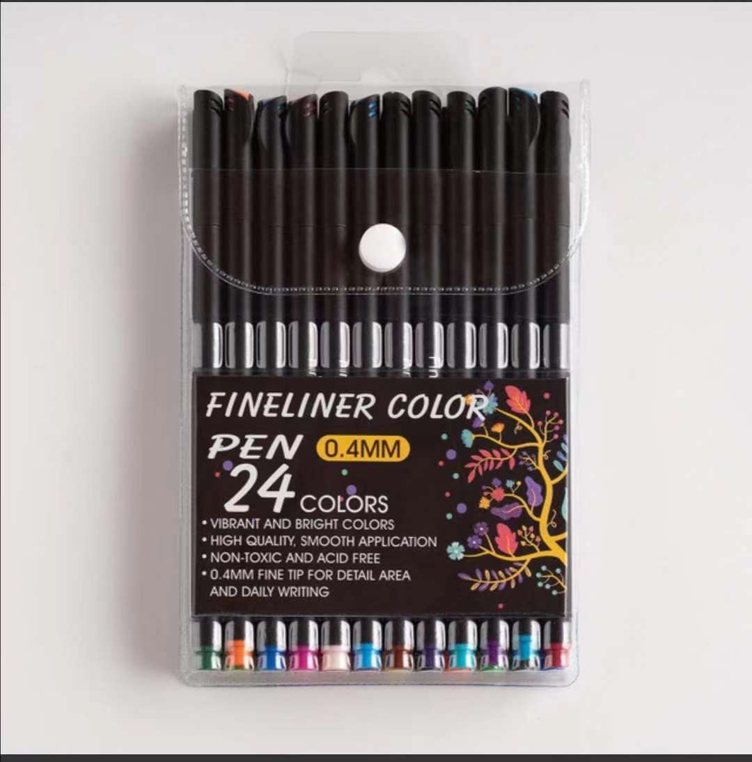 义乌好货定制热卖水彩勾线笔绘画套装中性笔0.4针管笔描边笔工厂详情图8