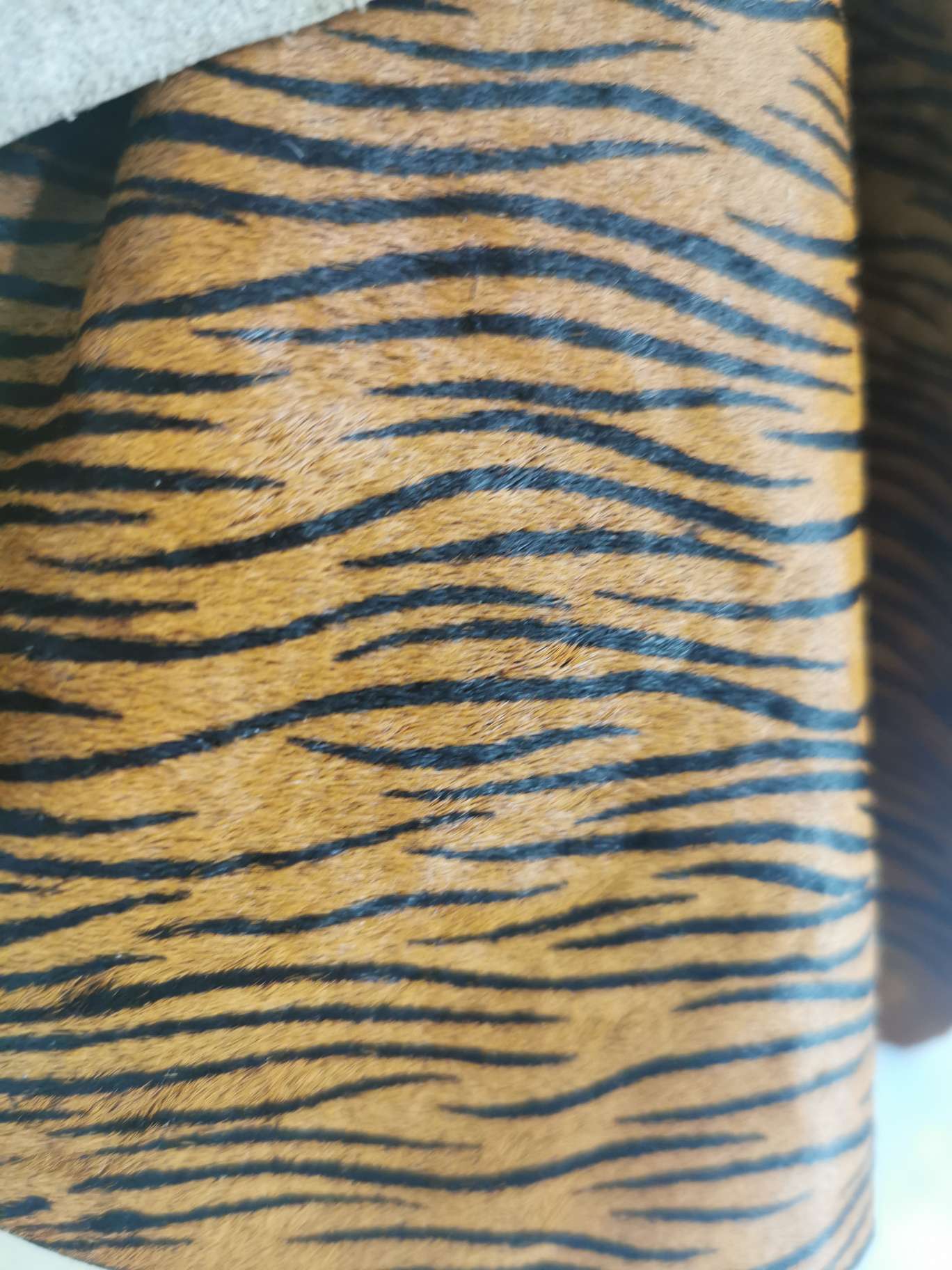 马毛印花斑马02