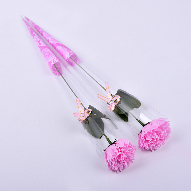 Creative soap flower gifts for Teachers' Day: Bear rose handicrafts, soap flower decorative gifts Item Picture