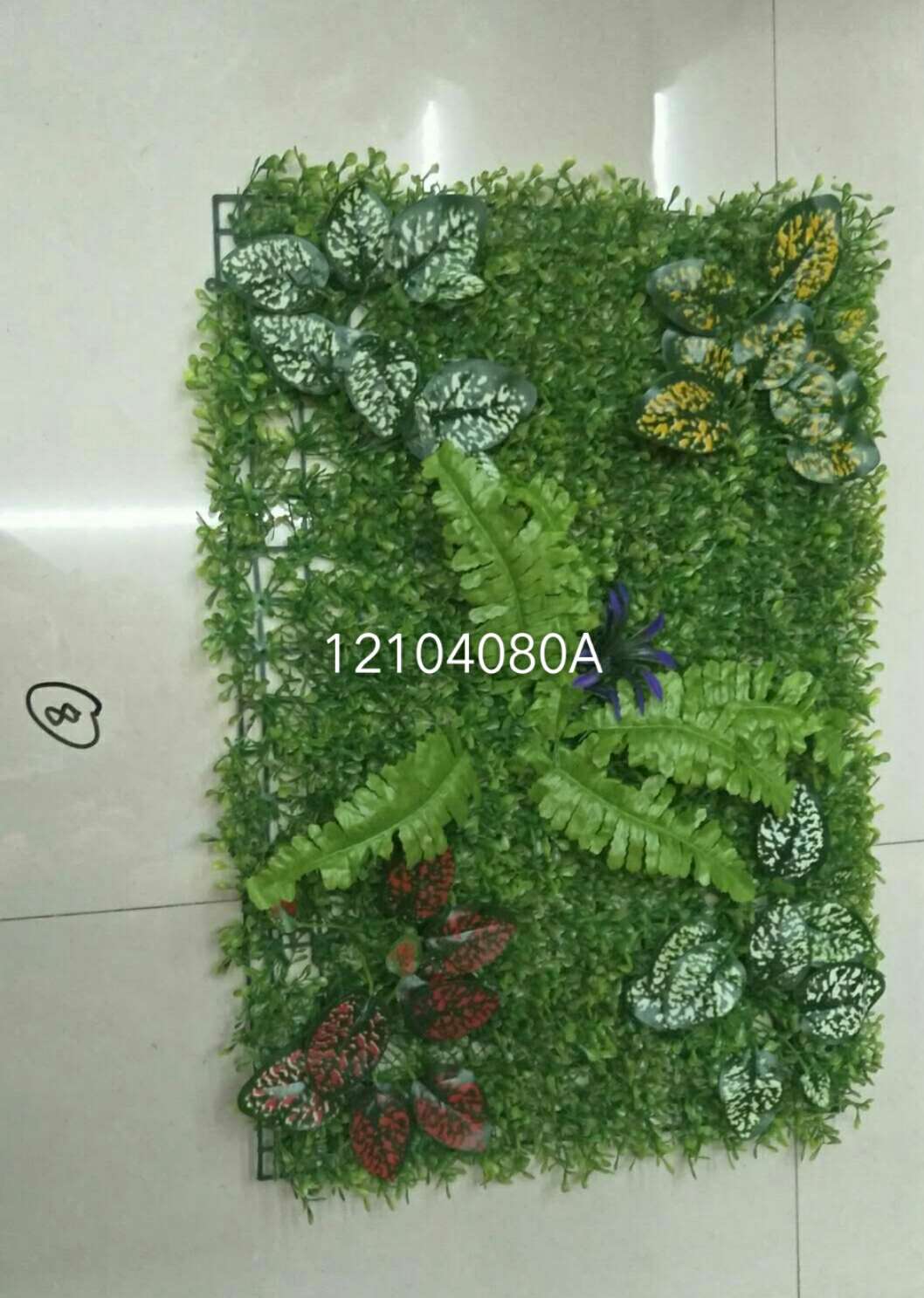 Artificial plant wall, artificial lawn, green plant wall decoration, encrypted eucalyptus lawn, plastic flower factory wholesale Item Picture