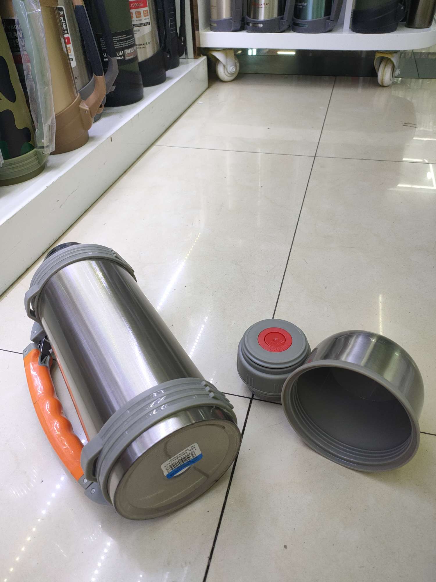 Vacuum Kettle Specification drawing