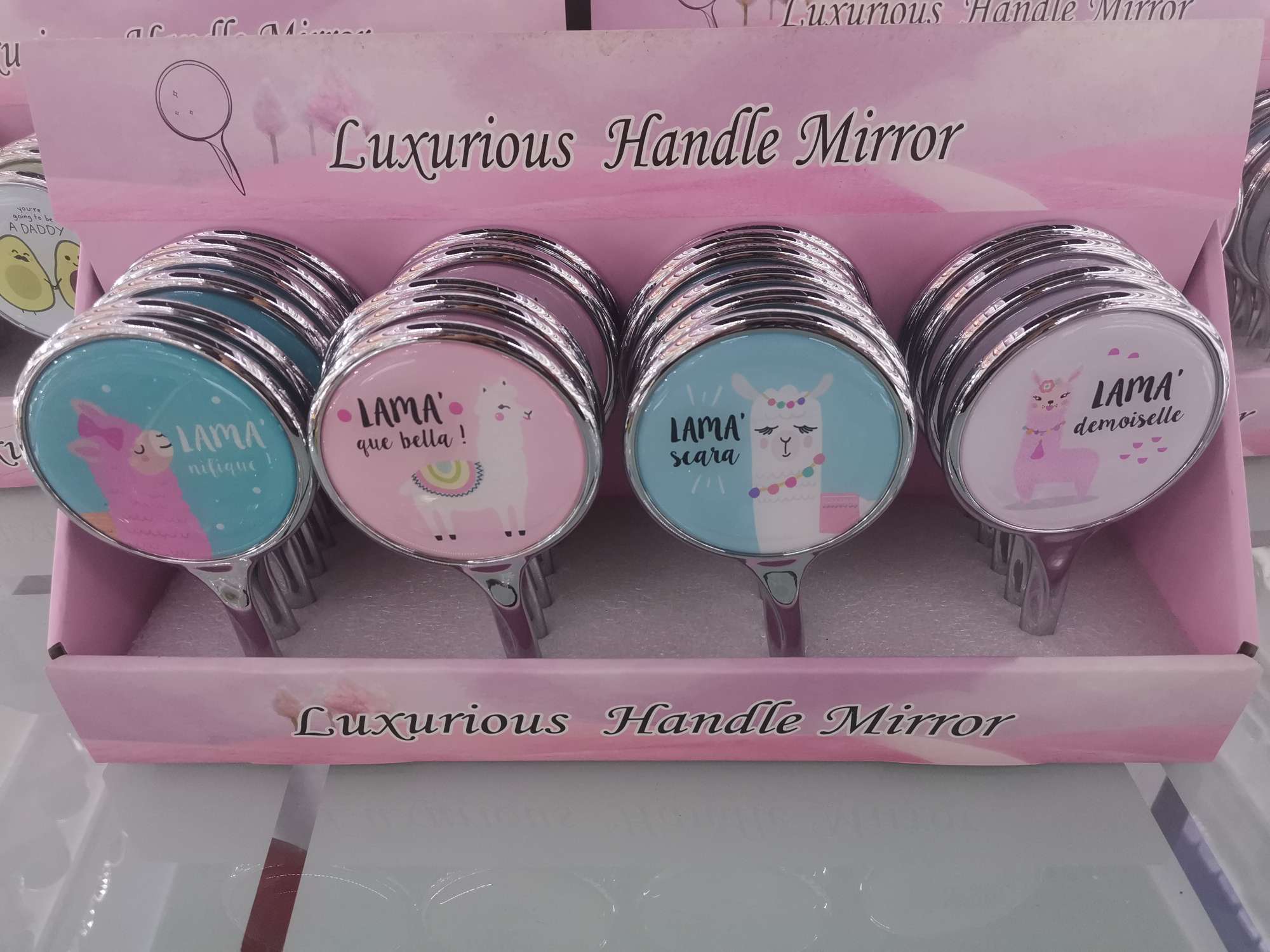 羊驼创随身携带方便学生镜手柄镜