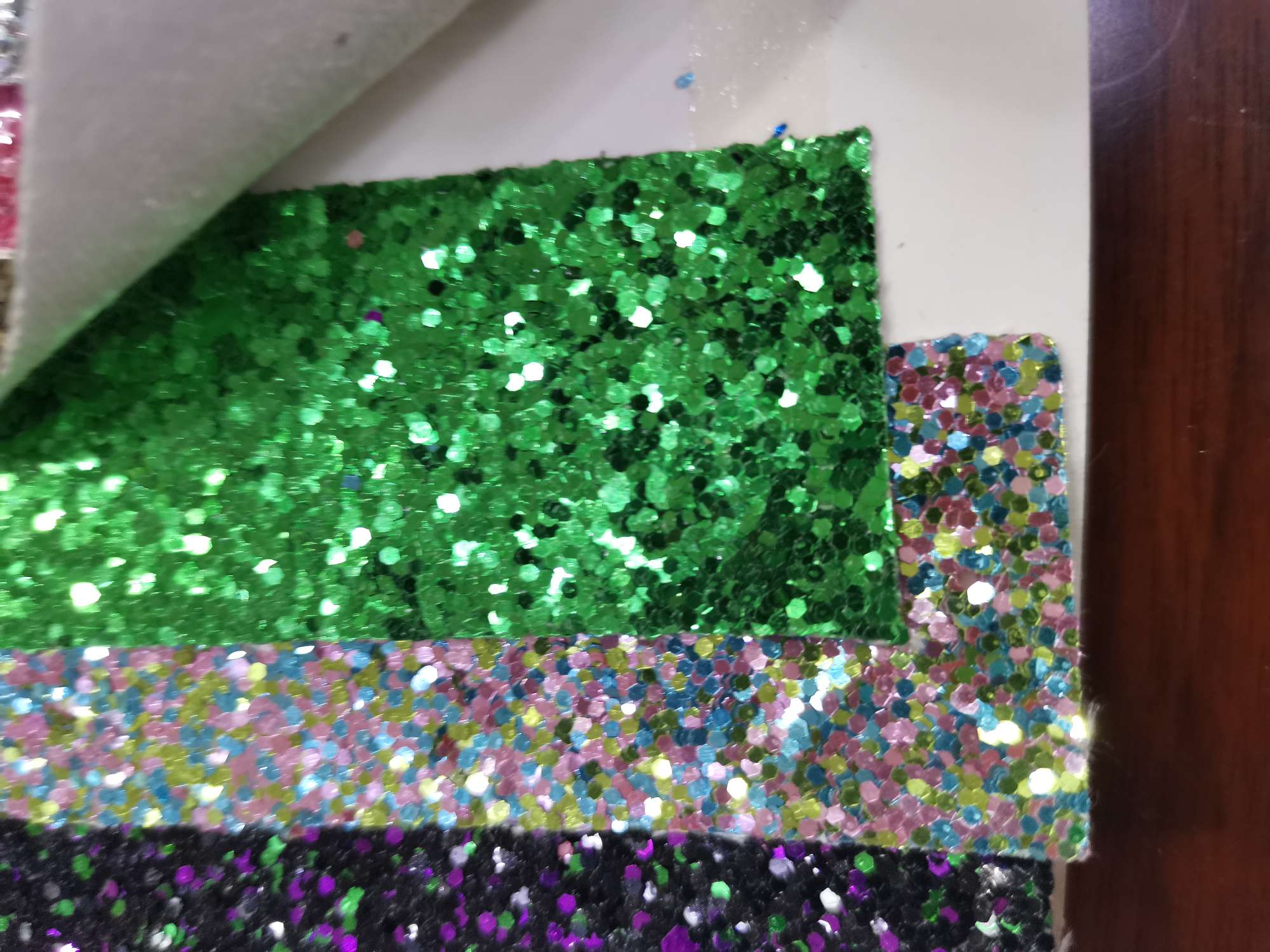 Manufacturers direct selling new large scallion - 10 leather large spot high school low-grade luggage sofa shoe material fabric thumbnail