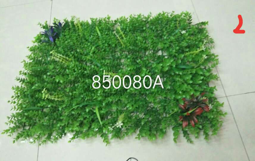 Artificial plant wall, artificial lawn, green plant wall decoration, encrypted eucalyptus lawn, plastic flower factory wholesale Specification image