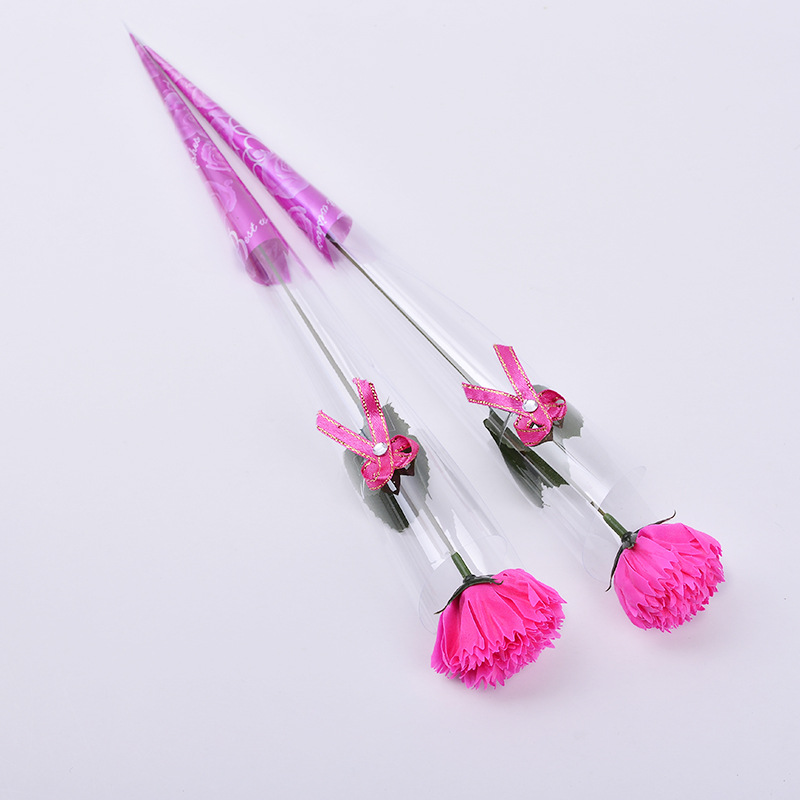 Creative soap flower gifts for Teachers' Day: Bear rose handicrafts, soap flower decorative gifts Specification image