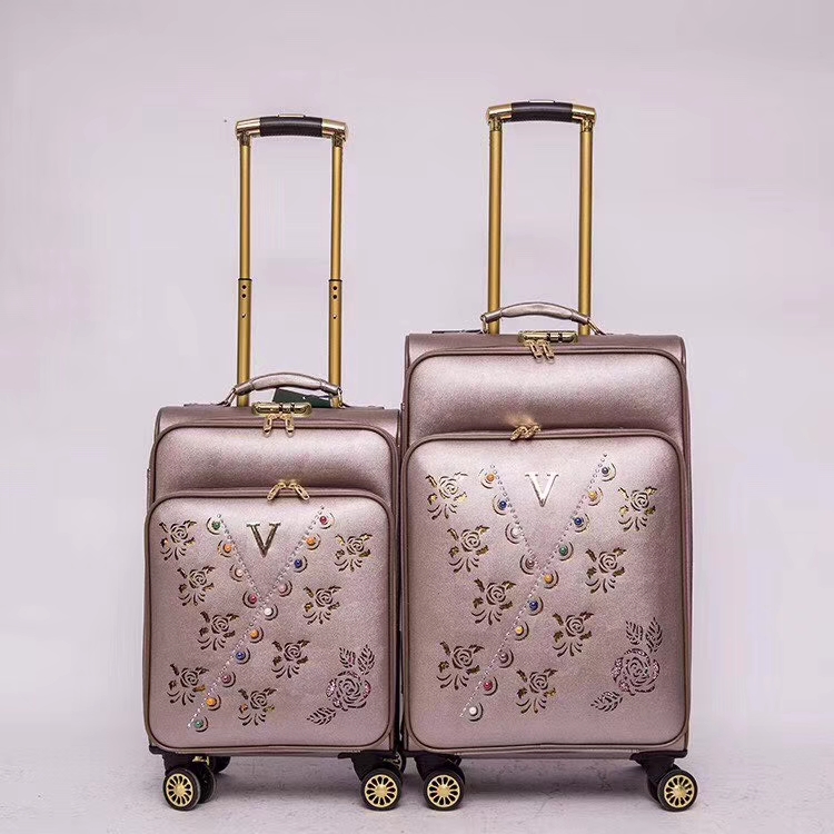 PU三件套 四件套 五件套 行李箱 拉杆箱 旅行箱详情图8