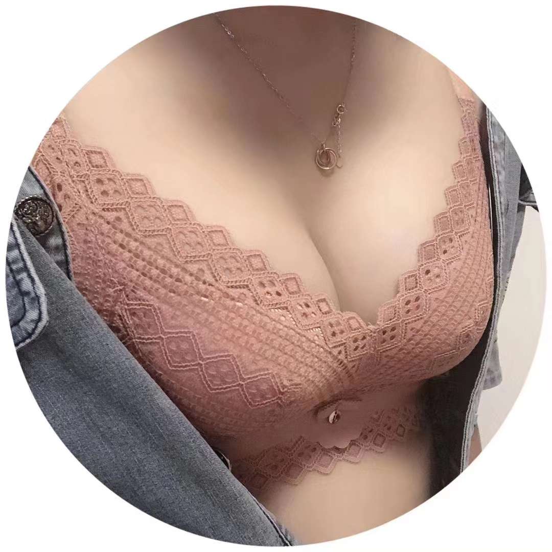 悠泉爆品小胸聚拢Q弹棉图