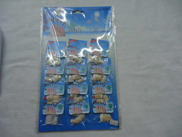 Toenail false nails French false nails