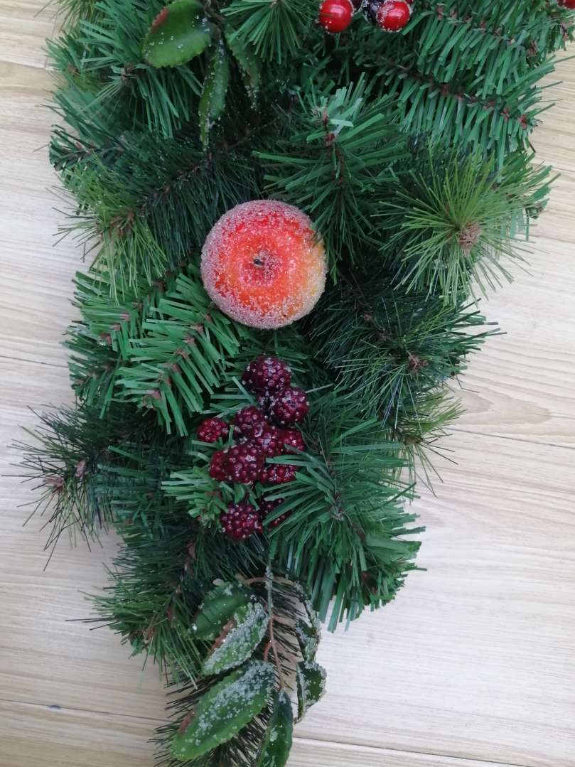 Fruit tree powder single white fruit forked fruit simulation plant 222 details Picture