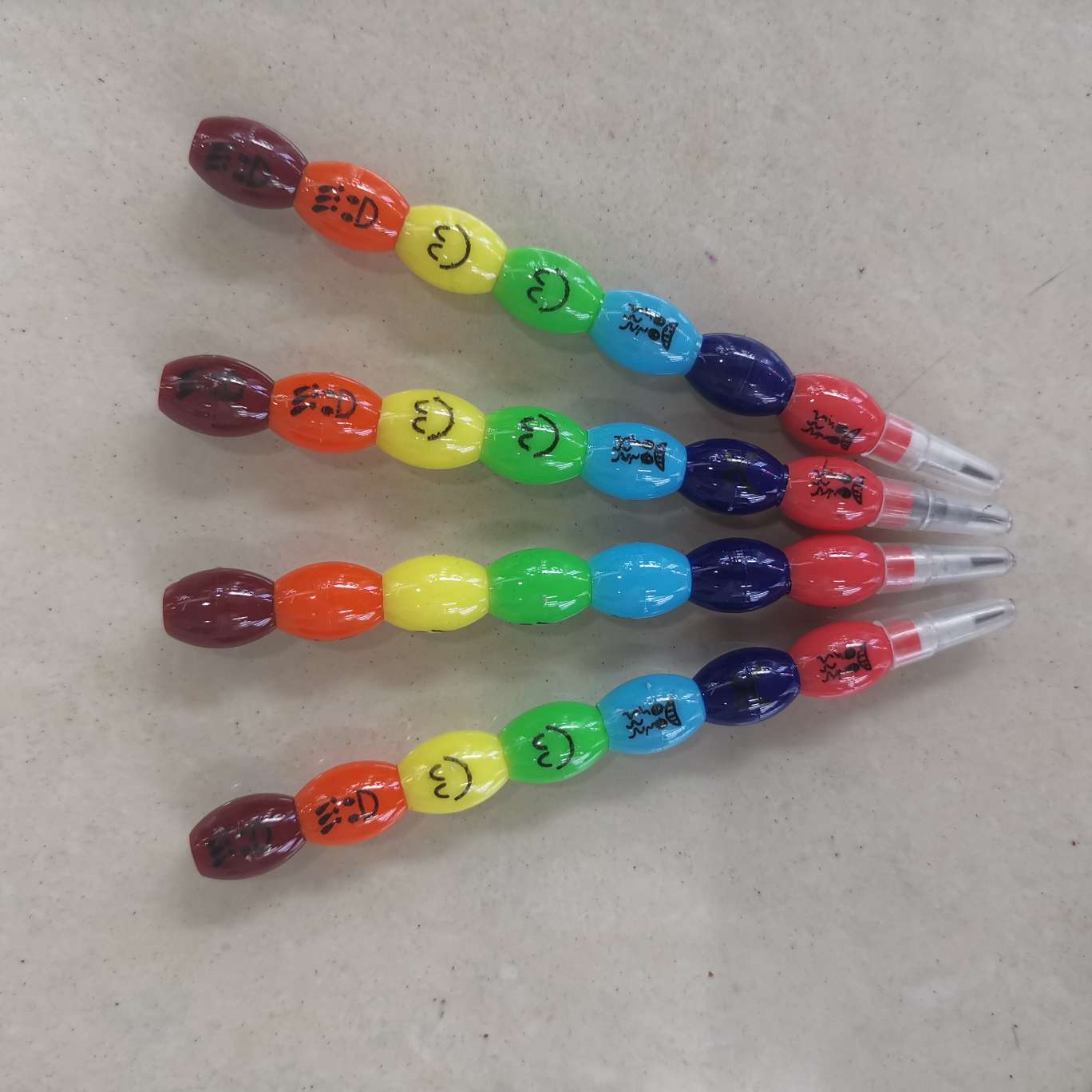 Bullet pen bead pen printing pencil sharpener crayon