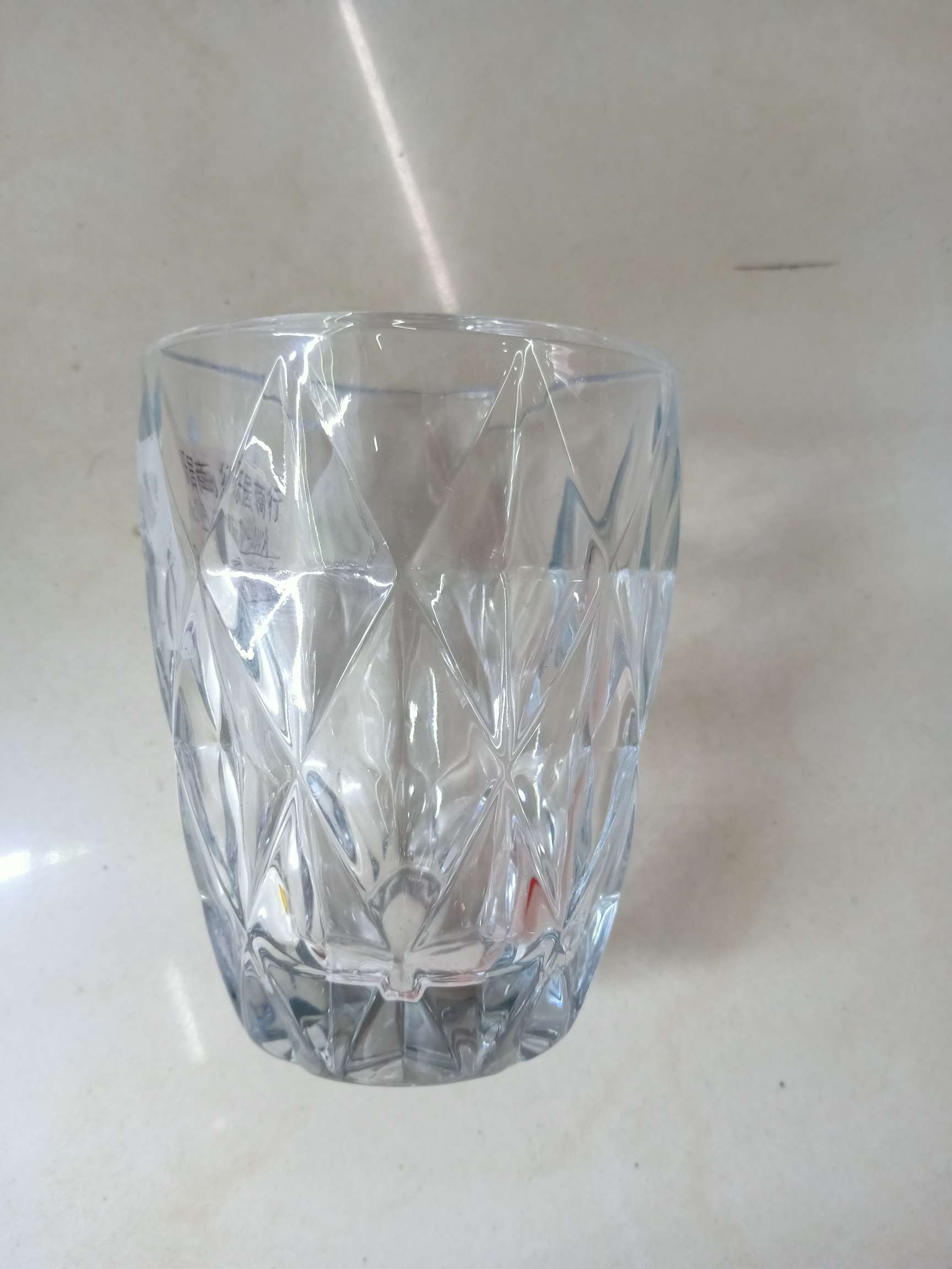Glass water cups, juice cups, milk cups, wine glasses details Picture