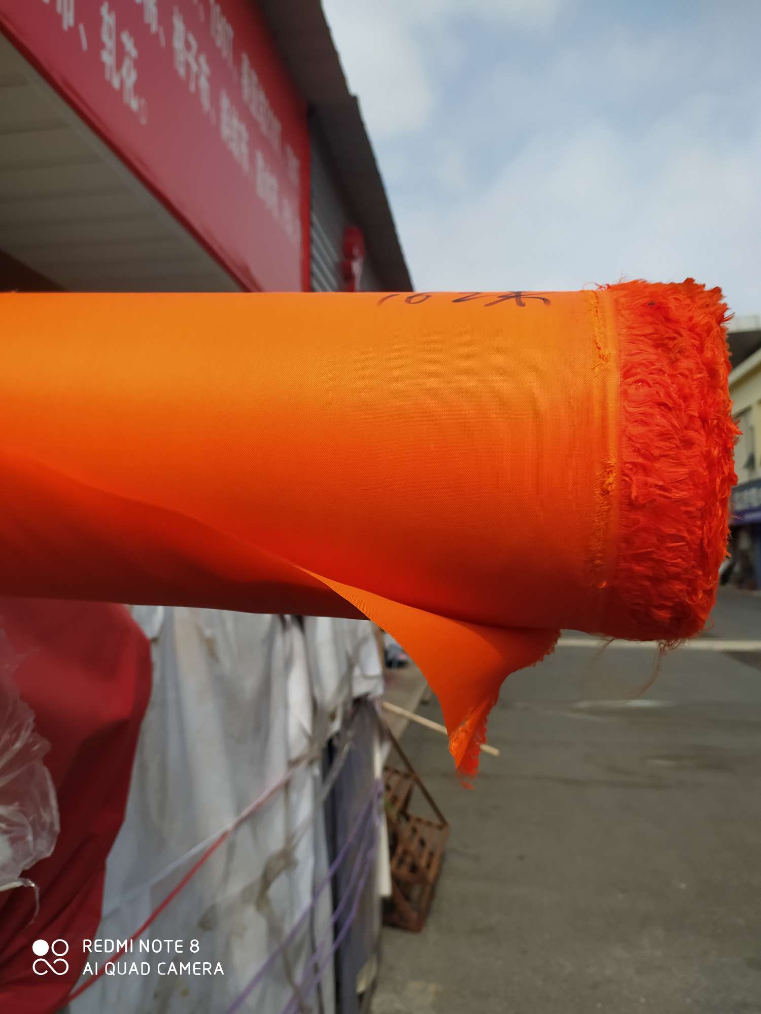420D encrypted Oxford cloth in orange, waterproof, express bag, express package, delivery box, tent, dedicated