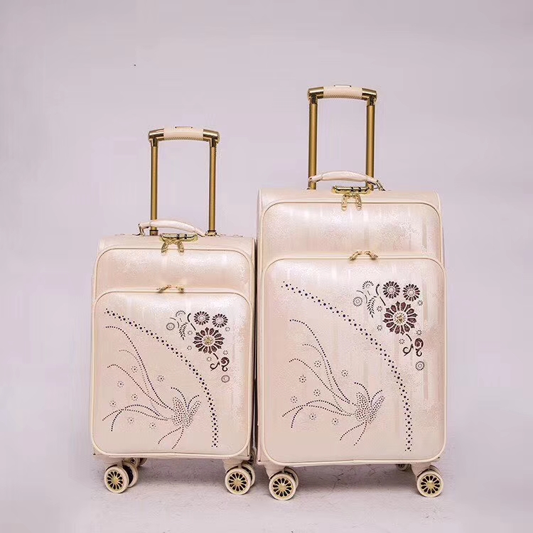 PU三件套 四件套 五件套 行李箱 拉杆箱 旅行箱详情图7