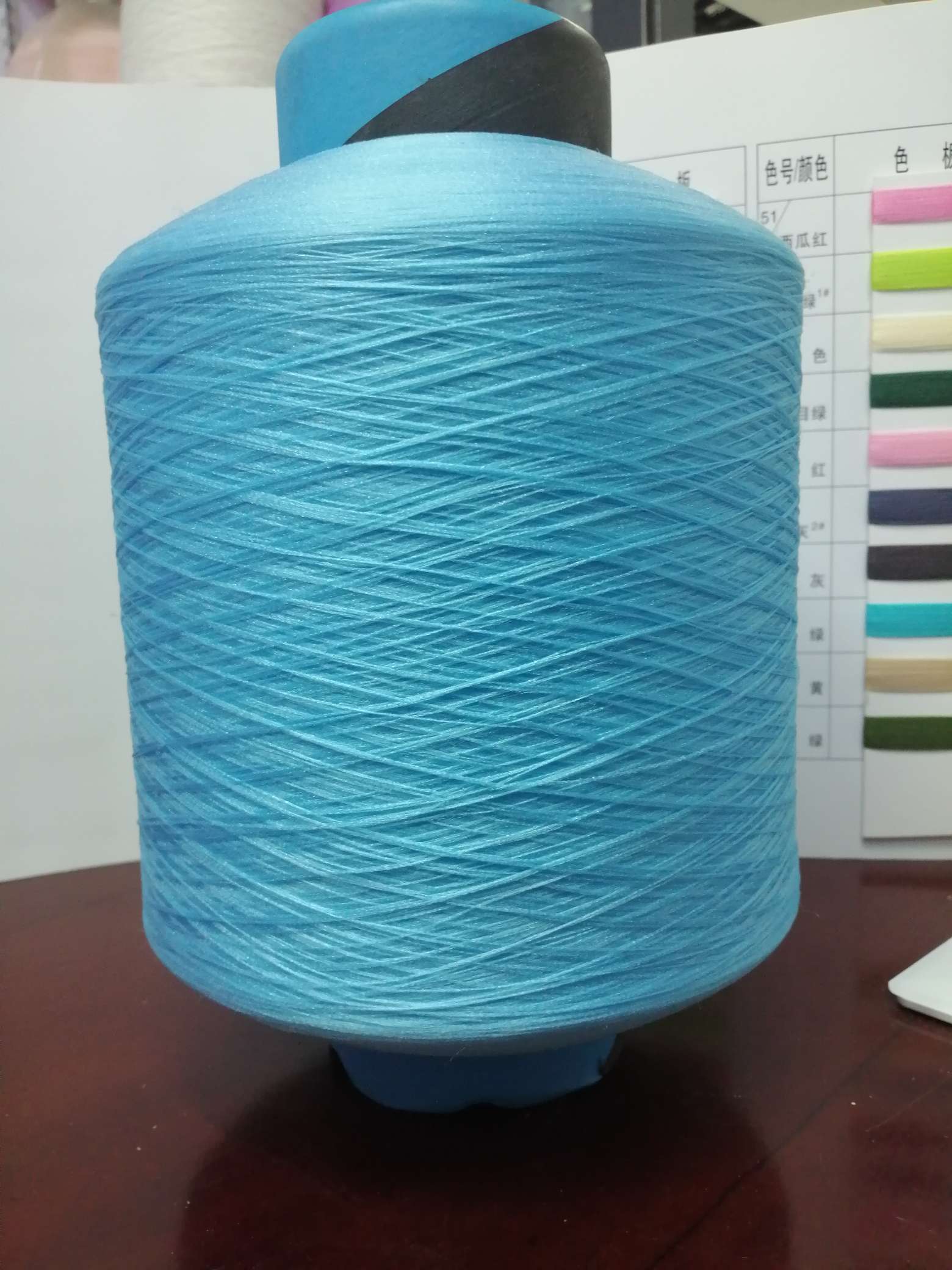 Direct sales from polypropylene manufacturer, high-elasticity gloves, polypropylene edge locking thread, polypropylene yarn, elastic filament, Hulan