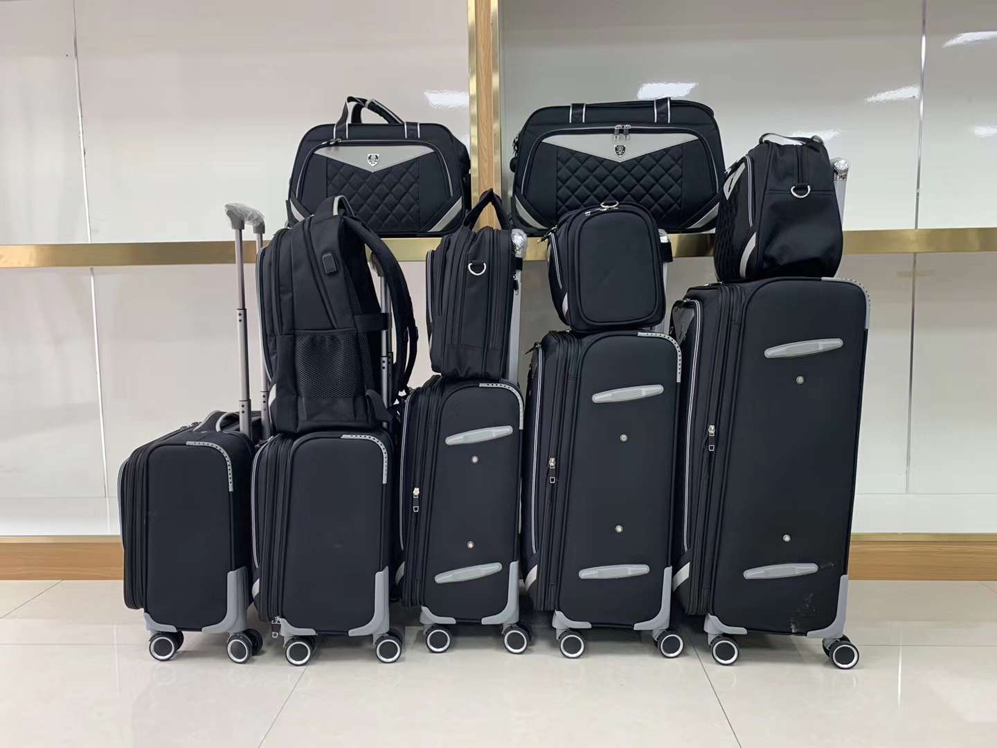 外贸出口EVA拉杆箱 行李箱 旅行箱 订做尺寸细节图