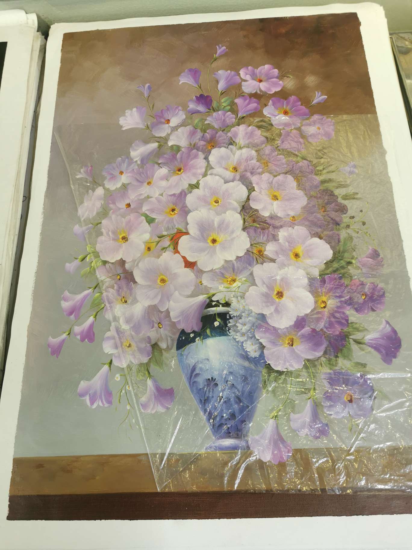 Calligraphy and painting duehbe