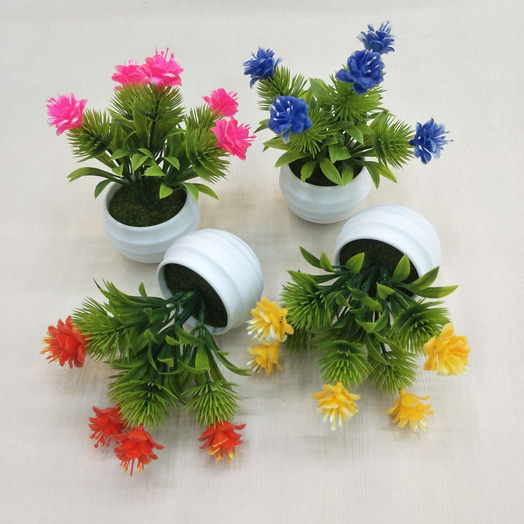 仿真盆栽仿真迷你富贵花小盆栽室内家居办公桌小摆件批发 价格 库存 义乌小商品城