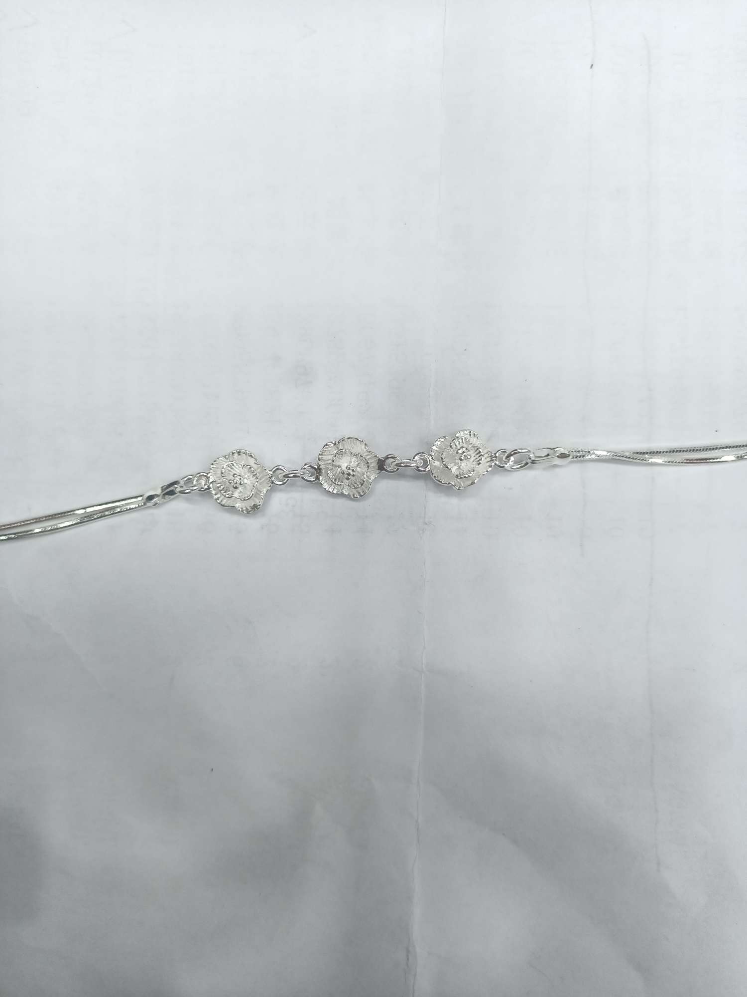 Minority Wind Trumpet Three Plum Bracelet