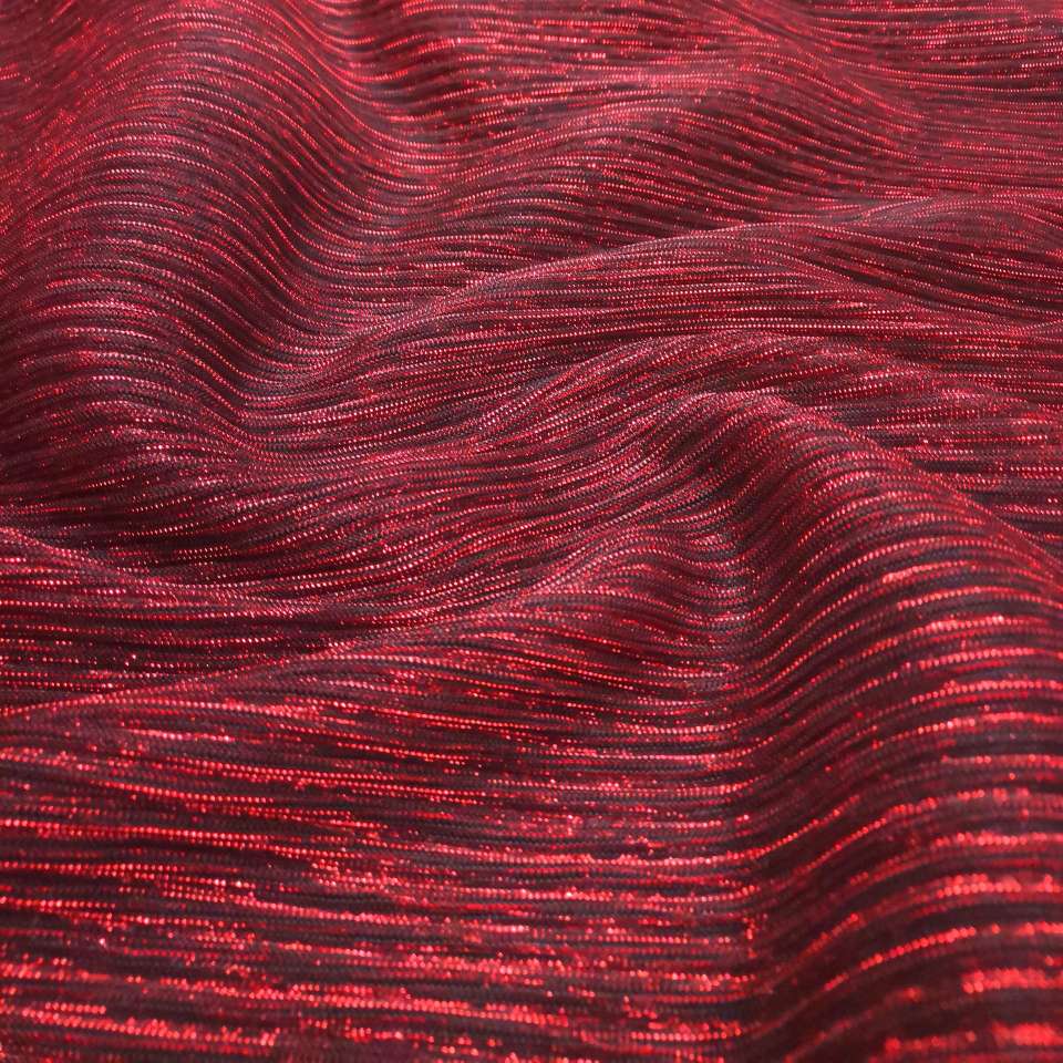 Crease Crease Crease Slide Silk Polyester Stage Wedding Dress Scarf Half Gauze Skirt Fashion Fabric details Picture
