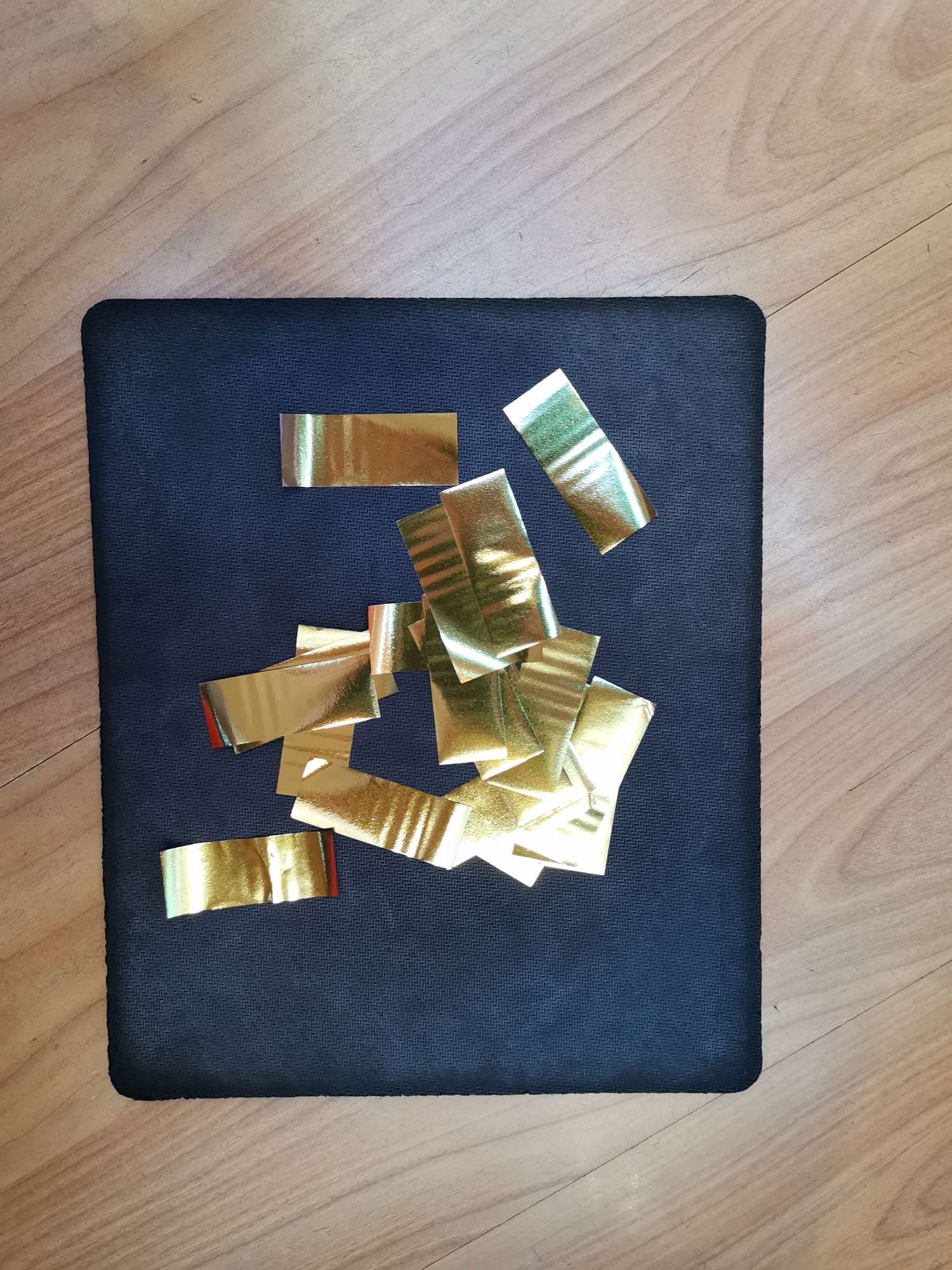 2*5CM金色方片
