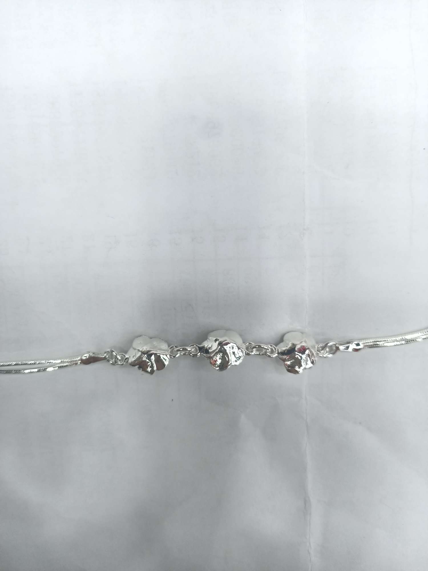 Minority Wind Trumpet Three Plum Bracelet details Picture