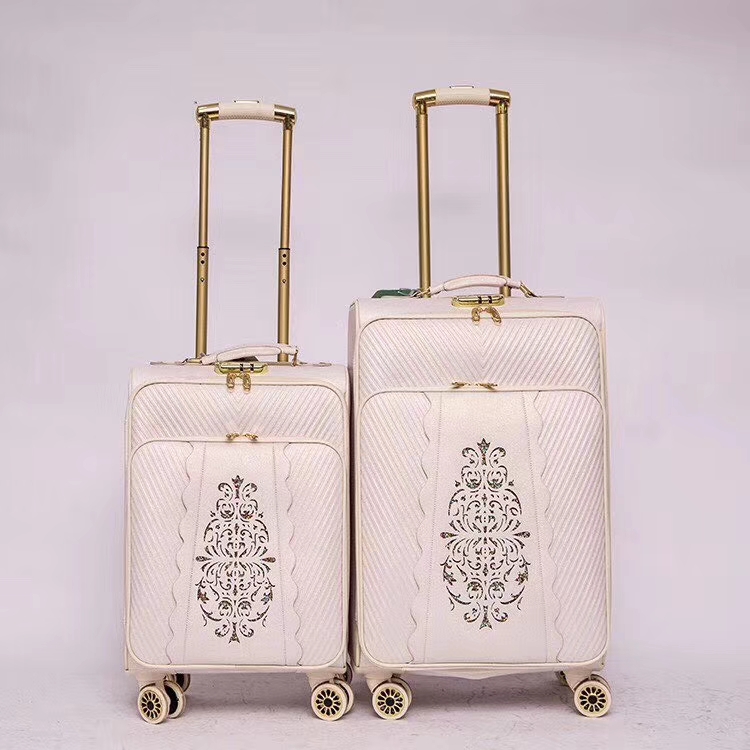 PU三件套 四件套 五件套 行李箱 拉杆箱 旅行箱详情图6