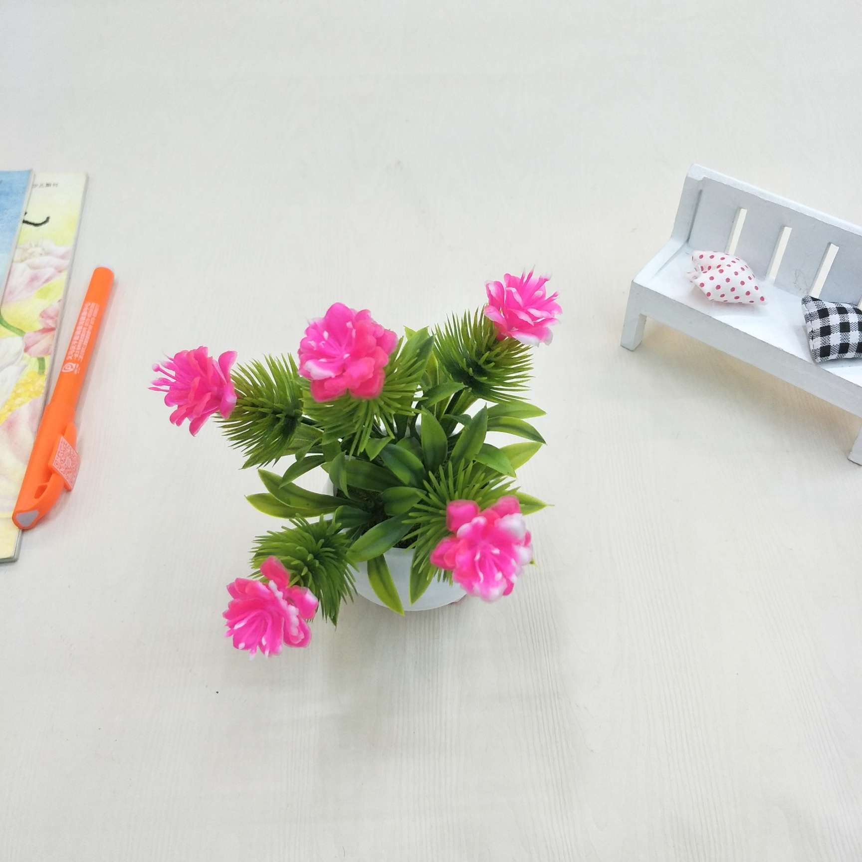 仿真盆栽仿真迷你富贵花小盆栽室内家居办公桌小摆件批发 价格 库存 义乌小商品城