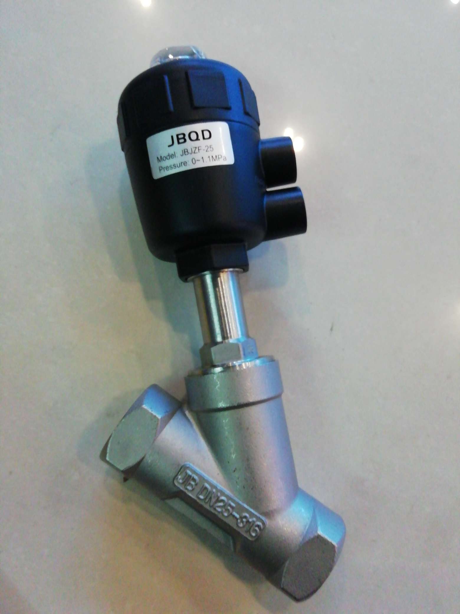 Stainless steel Angle seat valve
