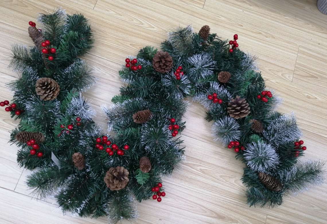 Ice strip Red Fruit vine powder single white fruit forked fruit simulation plant Specification image