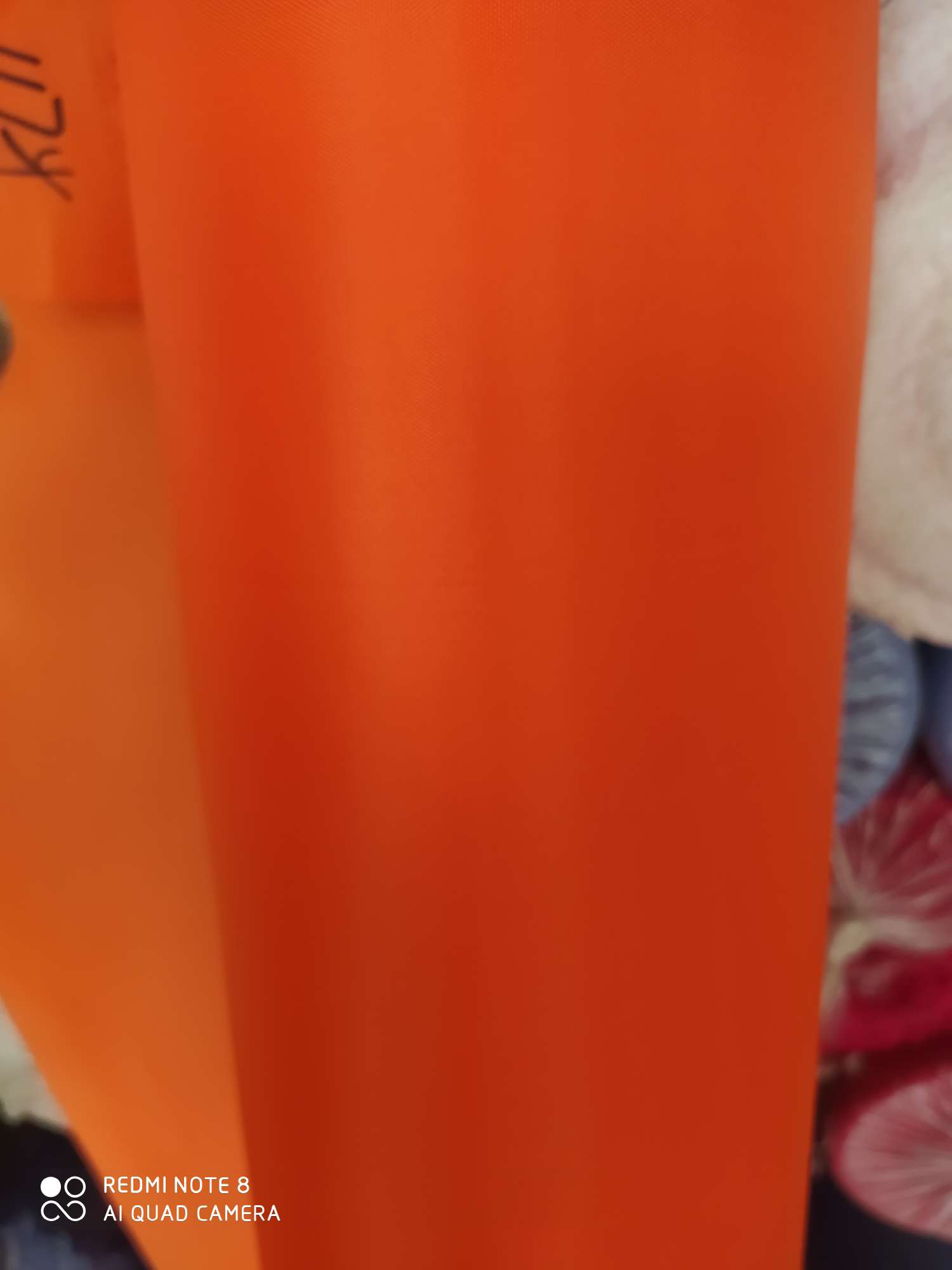 200D Double-strand Oxford fabric orange waterproof wide width, express bags, express delivery boxes, luggage, tents
