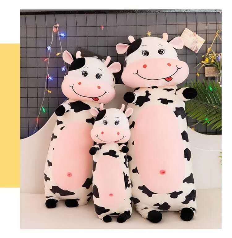 The new 2020 cow throw pillow