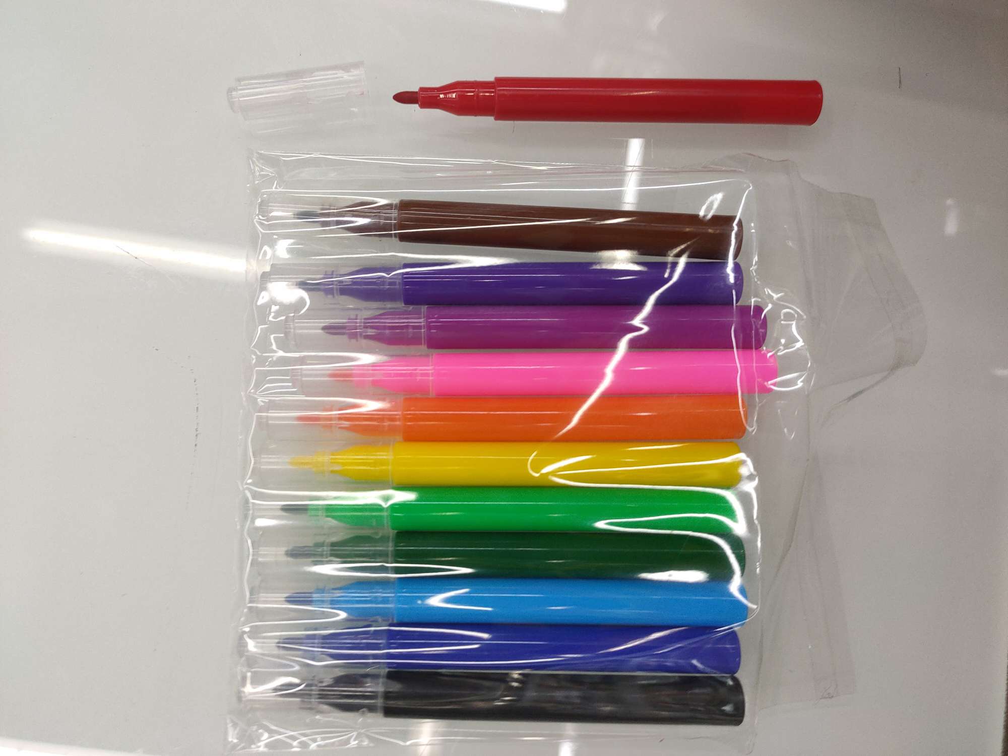 Small Color Watercolor Pen Office Business General Material Environmental Protection, Safety, Non-Toxic No Smell details Picture