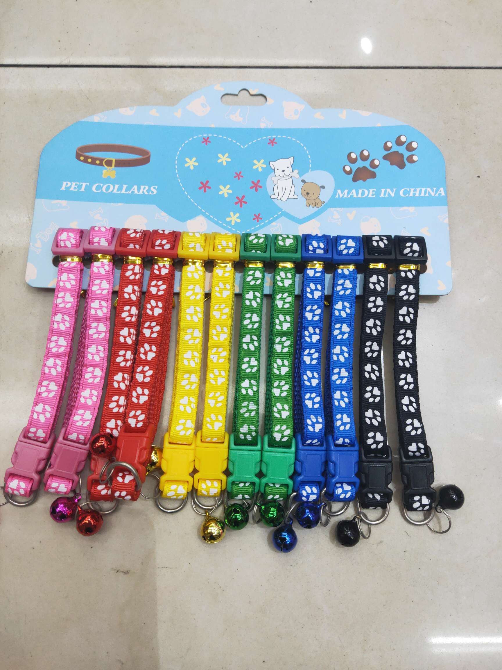 Pet Mesh Collar 1.0 Size Specification drawing