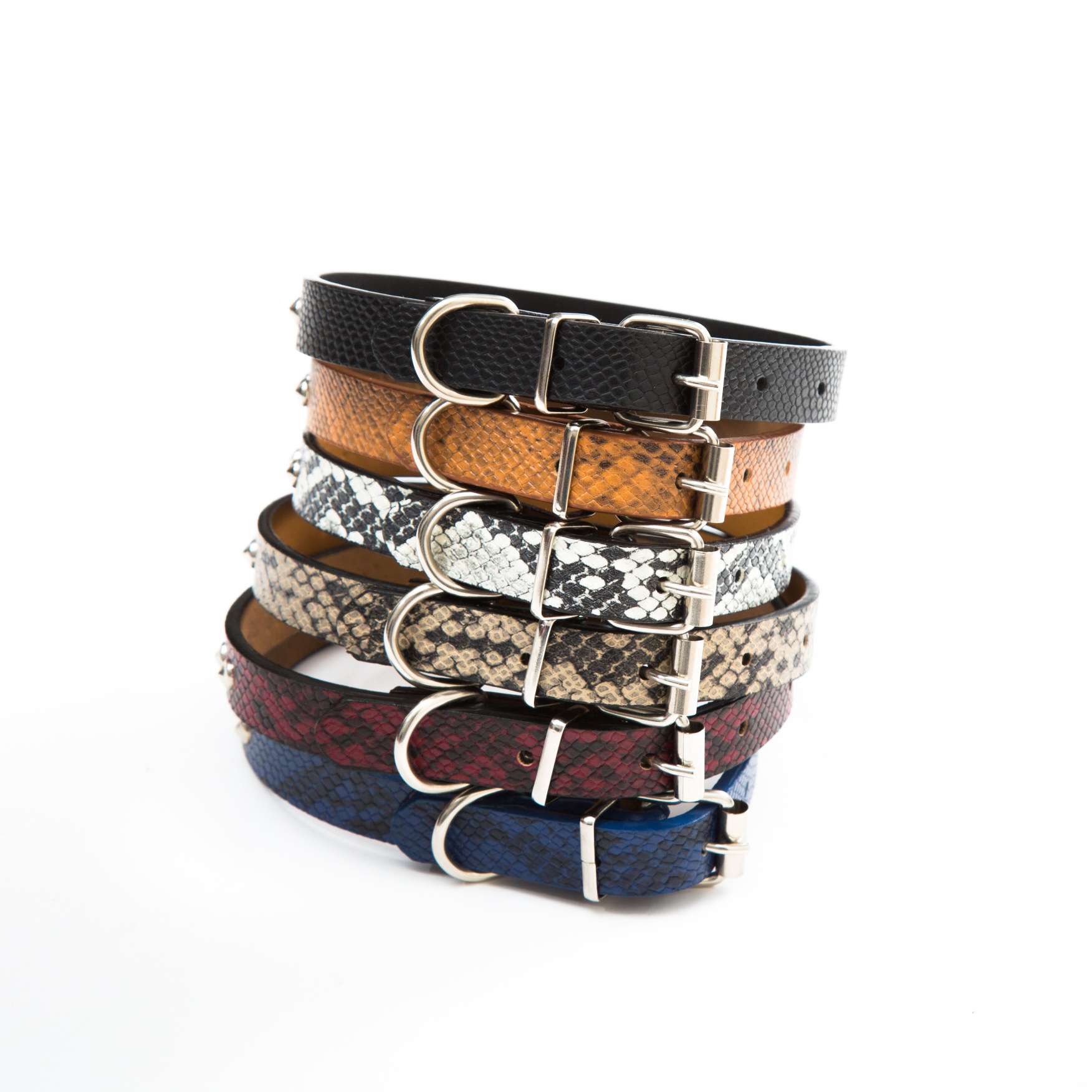 PU皮蛇皮纹/宠物宝宝项圈/宠物用品项圈细节图