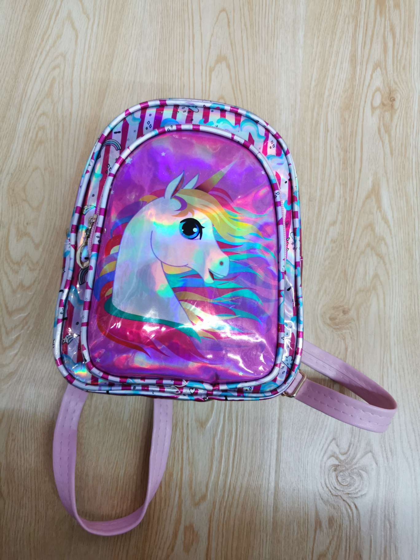 Little girl Laser Unicorn schoolbag