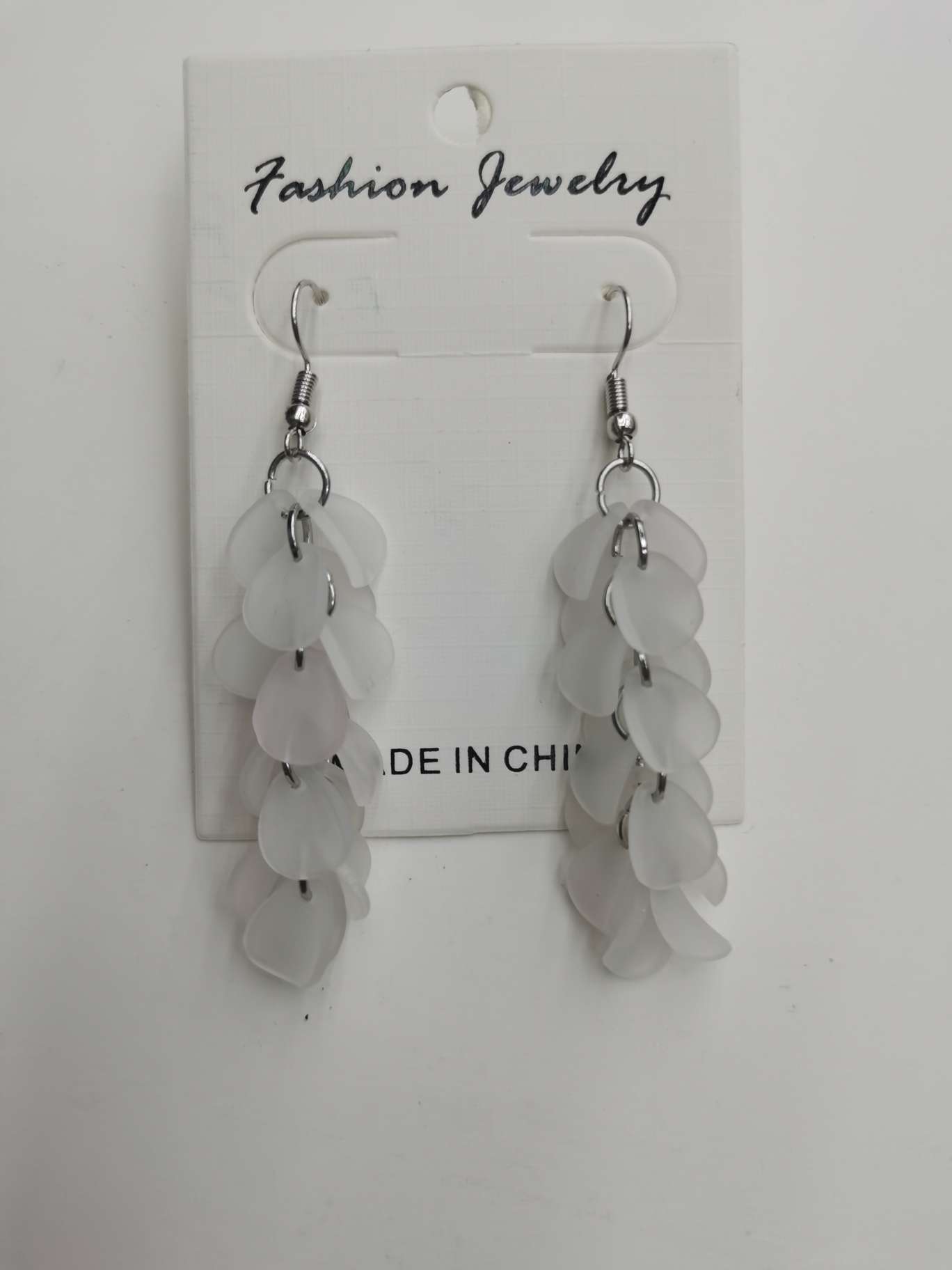 The earrings are made of acrylic, 4.5 pair thumbnail