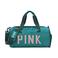 亮片绣pink纯色复合布面料运动健身包，带独立鞋位和干湿分离功能，短途旅行袋行李包，新添绿色，藕荷色产品图