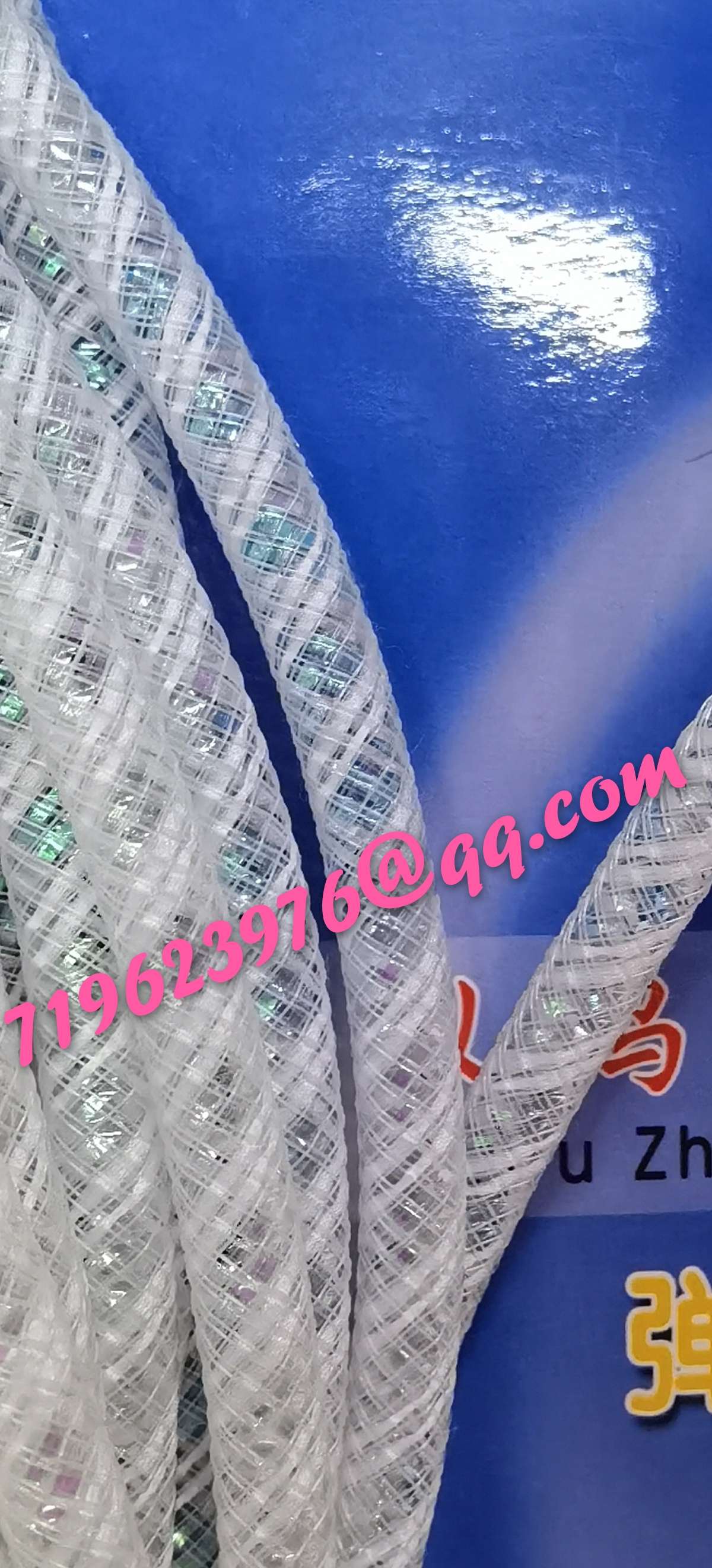 Box office decoration materials elastic yarn net manufacturers selling handicrafts accessories 🌸 flower