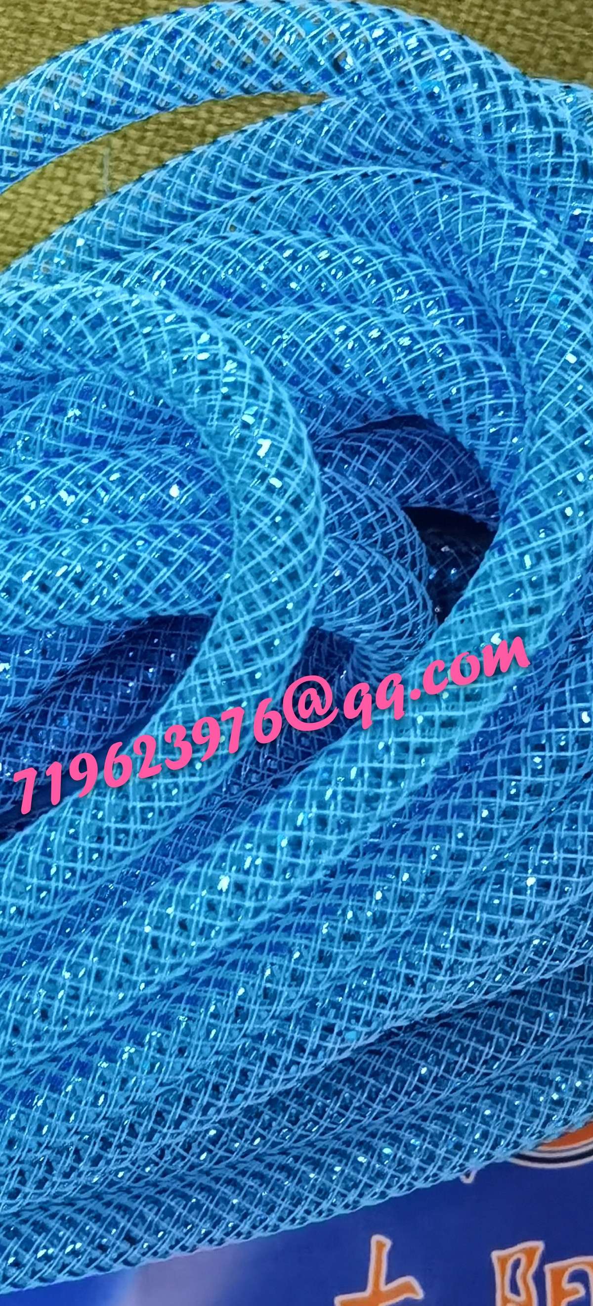 Elastic pipe accessories manufacturers selling arts and crafts flower 🌸 elastic yarn network Specification drawing