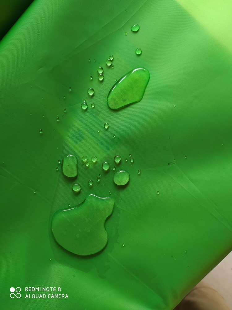 210T polyester taffeta green waterproof