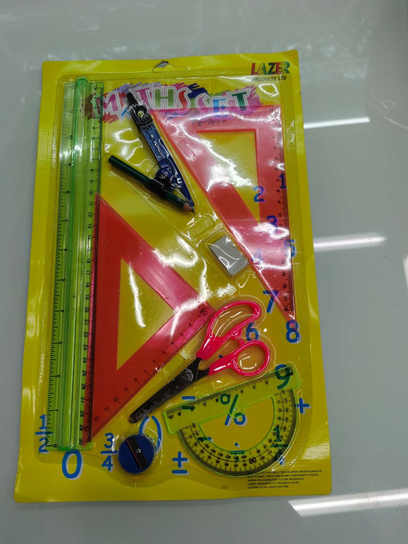 8PC ruler set