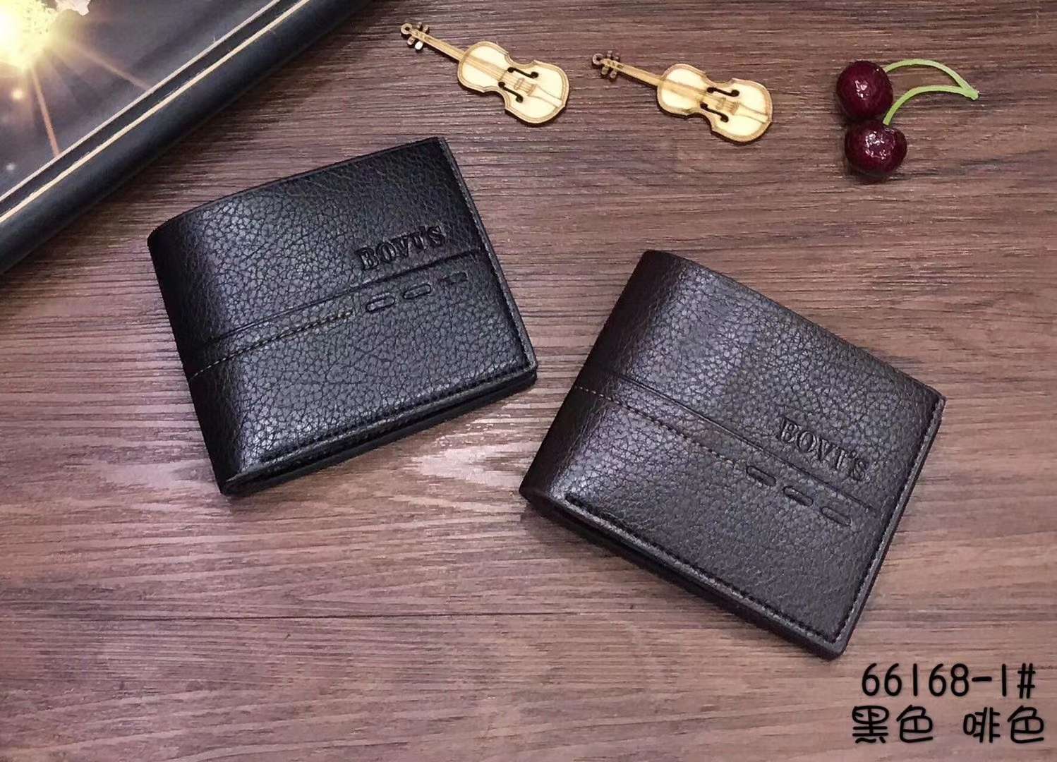 时尚男士短款钱包小巧超薄折叠软皮多功能卡包，有质感纹理细腻良好的透气性，不易刮花，不易变形舒适高强度，柔韧性，AA