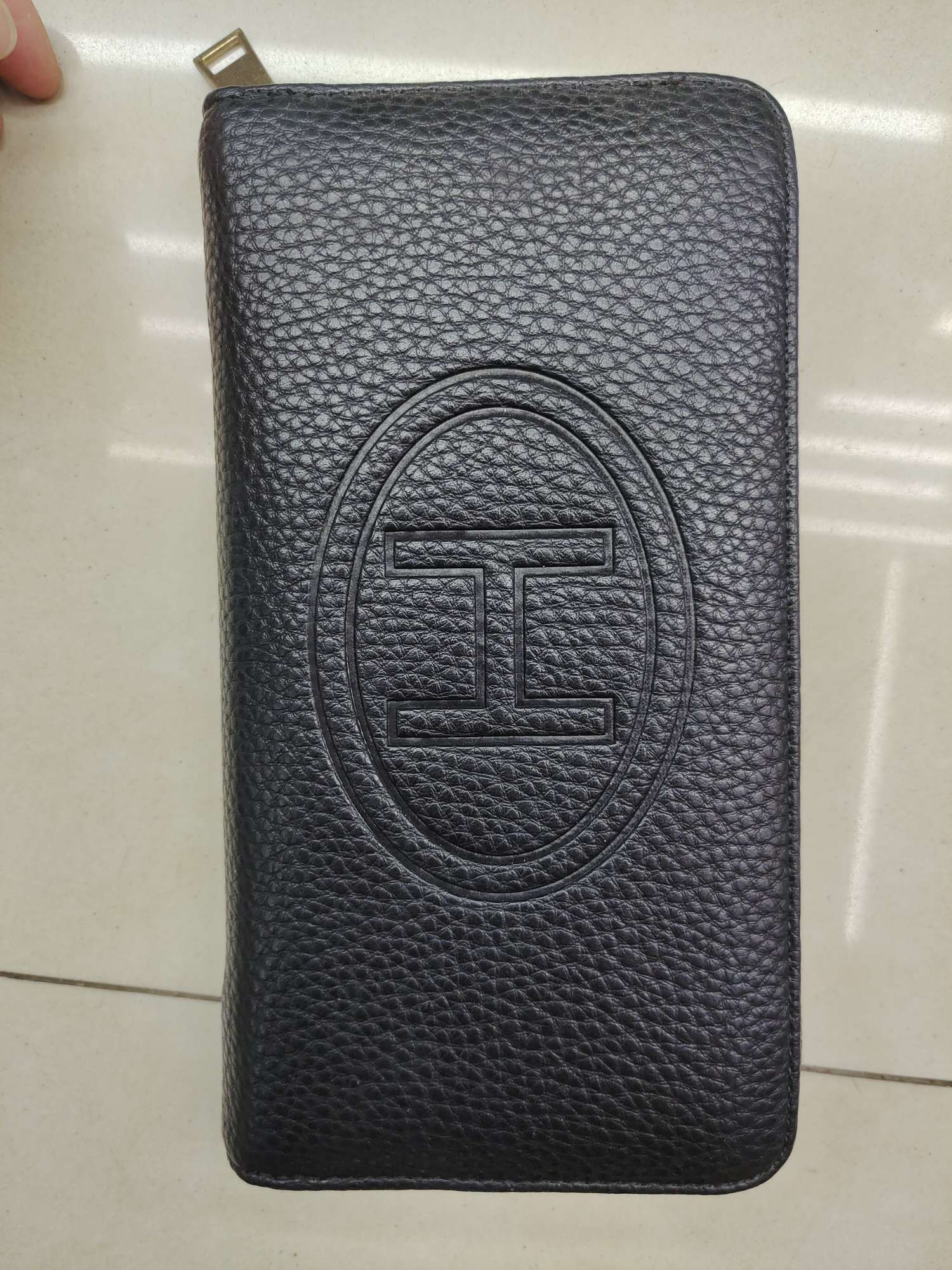 Multi-functional men's long wallet, hand-held bag and card case