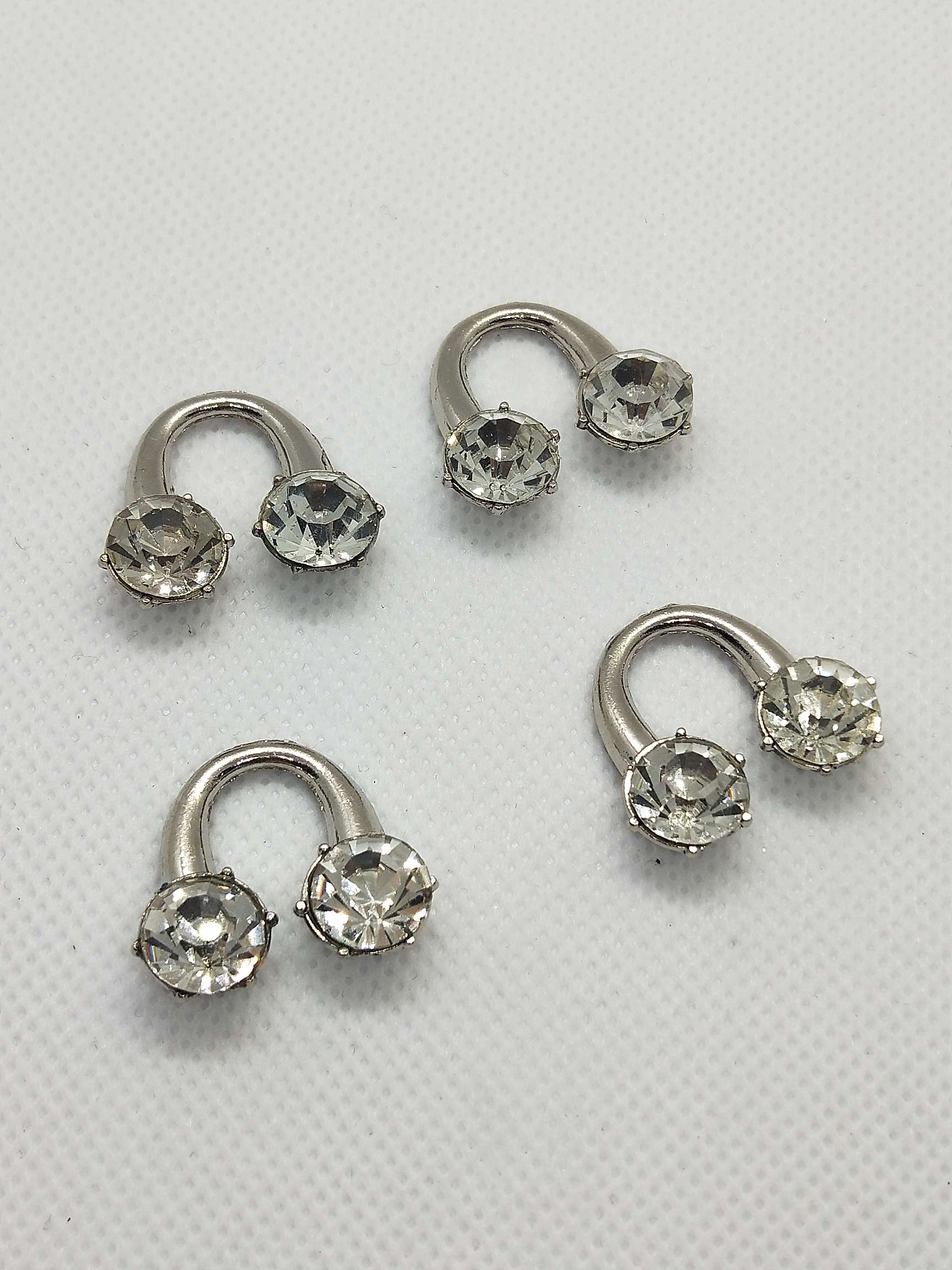 Fashion metal belt drill U button shoes button pants accessories manufacturers direct thumbnail