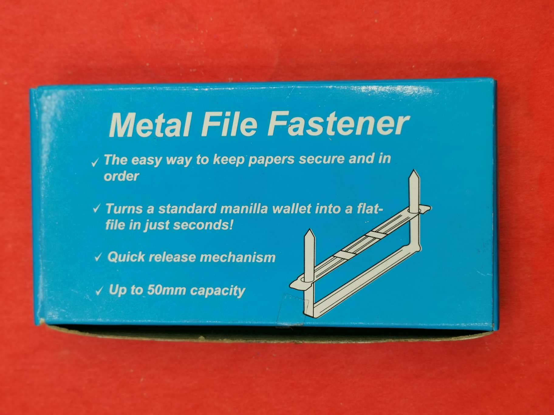 Blue box binder