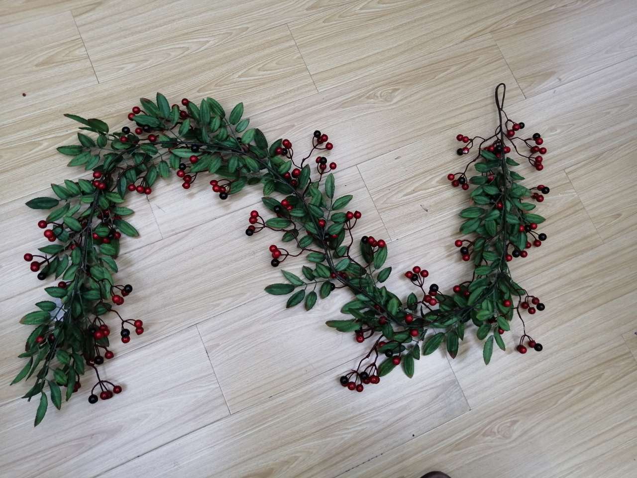 Ice strip Red Fruit vine powder single white fruit forked fruit artificial plant 333